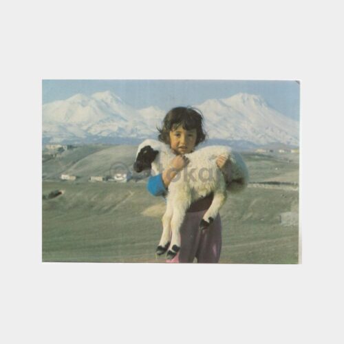 1990 Hasandağı Görünüş 2 Adet Kartpostal