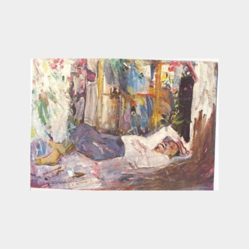 Ressam İsmail Altınok Tablo Kartpostal