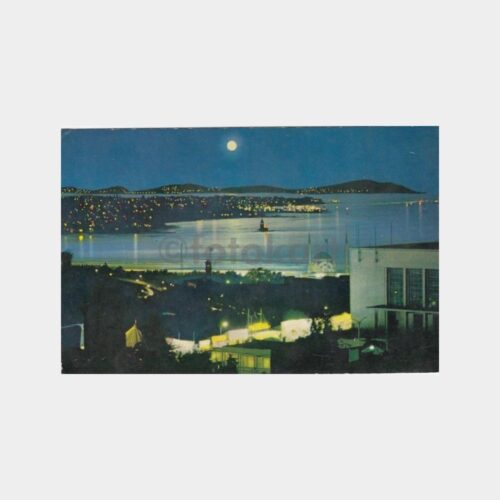 1976 İstanbul Gece Görünüş Kartpostal