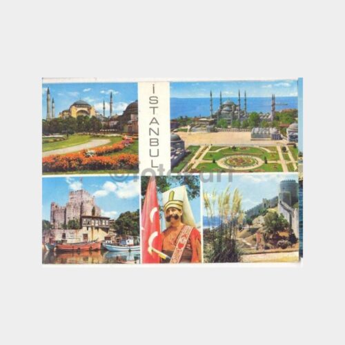 İstanbul Mehter 5 Değişik Görünüş Kartpostal