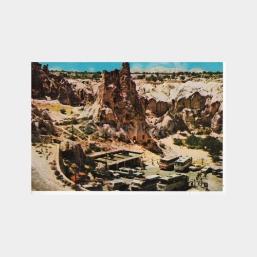 1975 Kapadokya Göreme Konulu Kartpostal