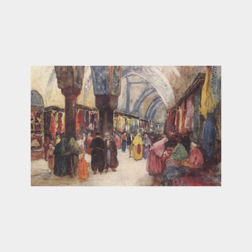 Kapalıçarşı Konulu Repr. Kartpostal