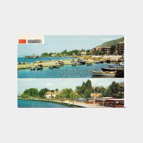1975 Karamürsel Muhtelif Görünüş Nadir Kartpostal