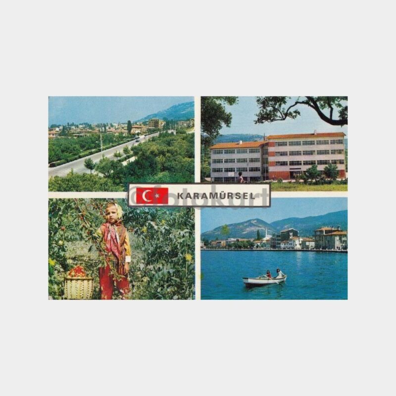 1974 Karamürsel 4 Değişik Görünüş Kartpostal
