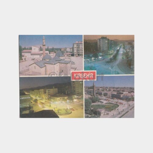 1978 Kırşehir 4 Görünüş Kartpostal