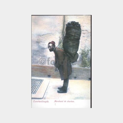 İstanbul Kömürcü Reprodüksiyon Kartpostal