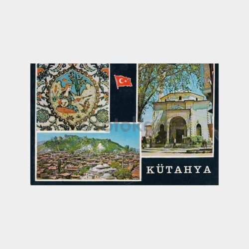 1976 Kütahya 3 Değişik Görünüş Kartpostal