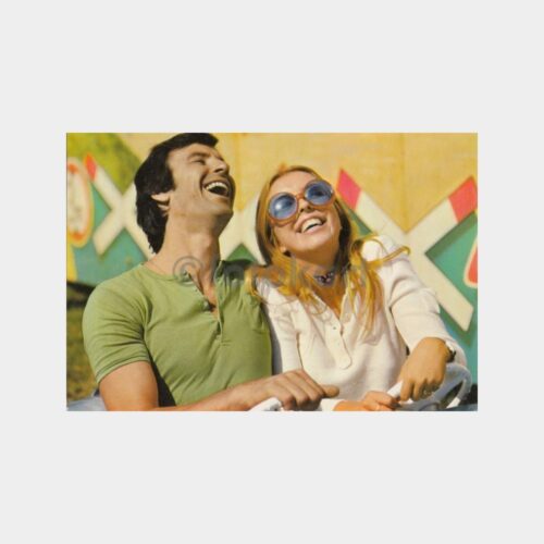 1975 Lunapark Gençler Görünüş Kartpostal