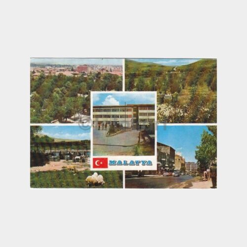 1979 Malatya 5 Görünüş Konulu Kartpostal