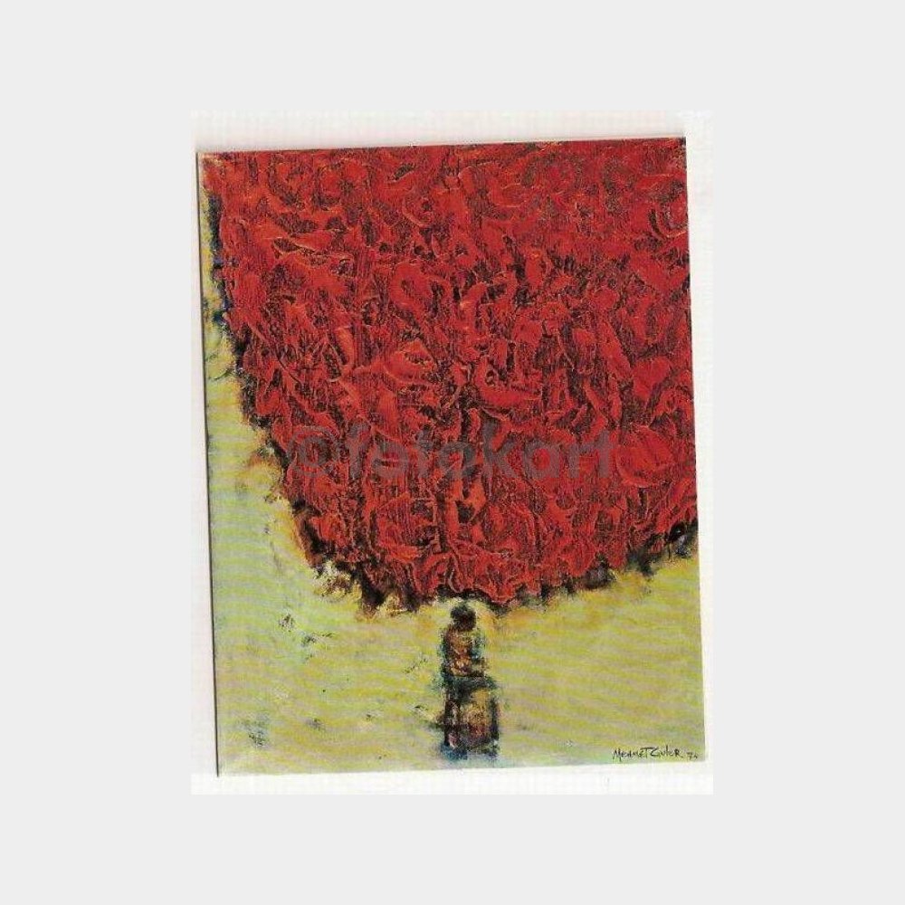 1974 Mehmet Güler Tablo Kartpostal