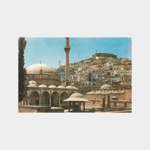 1970 Nevşehir Kurşunlu Camii Kale Görünüş Kartpostal