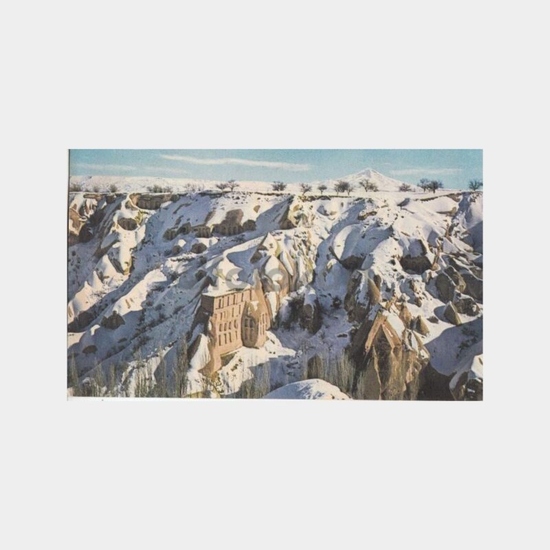 1975 Nevşehir Uçhisar Görünüş Kartpostal