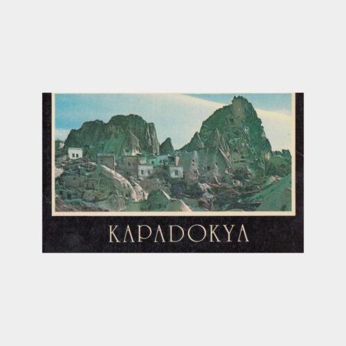 1976 Nevşehir Zelve Görünüş Kartpostal