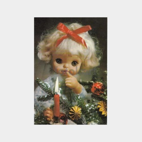 Oyuncak Bebek Fantezi Kartpostal