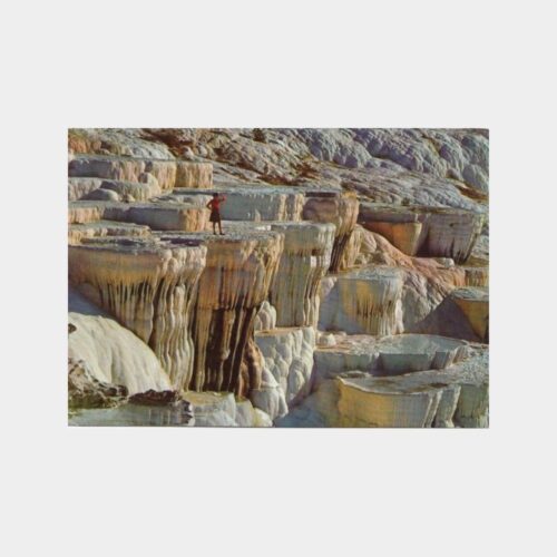 1978 Pamukkale Travertenler Görünüş Kartpostal