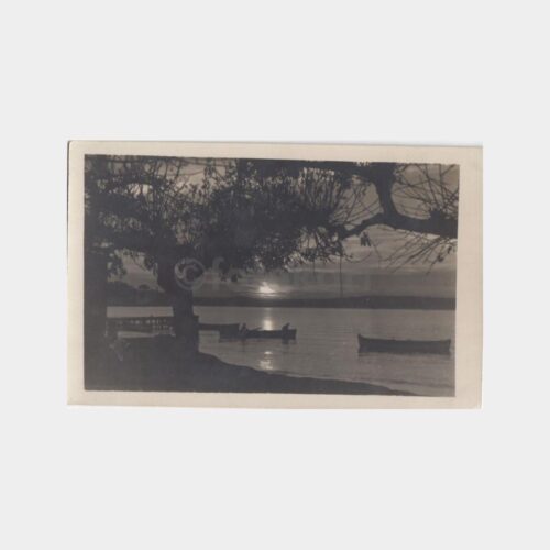 1940 Sahilden Gurup Vakti Konulu Kartpostal