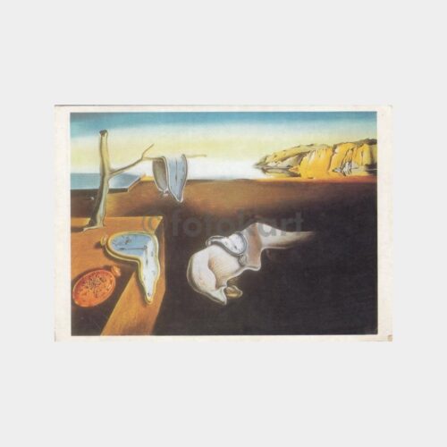 Ressam Salvador Dali Tablosu -Alkım Yayınları- Kartpostal