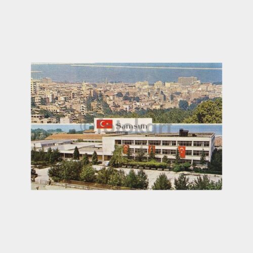 1980 Samsun 2 Görünüş Konulu Kartpostal