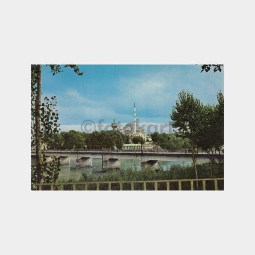 1975 Samsun Çarşamba Görünüş Kartpostal