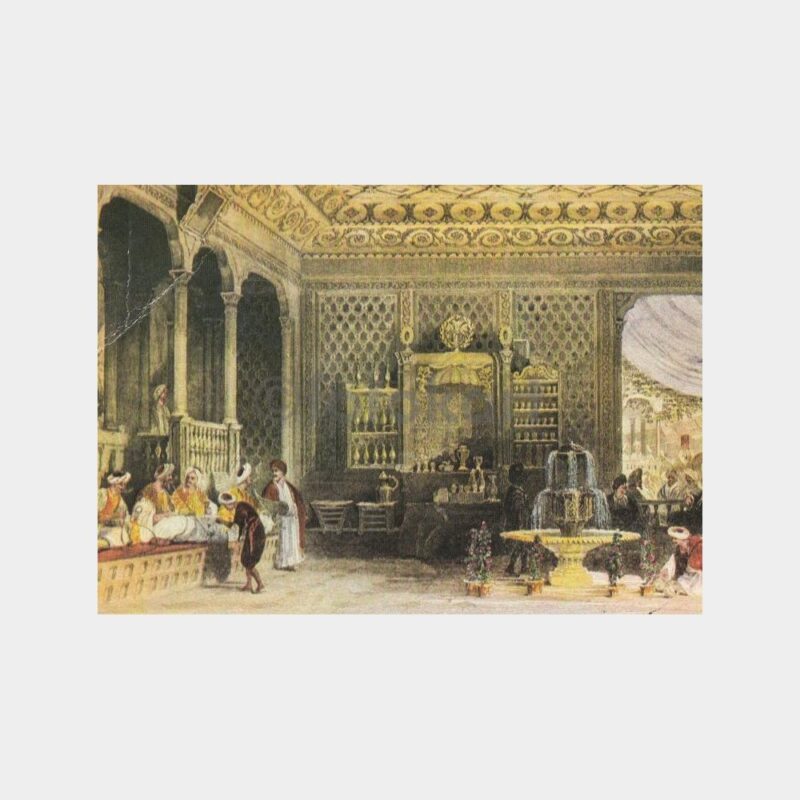 Şark Kahvesi Konulu Kartpostal