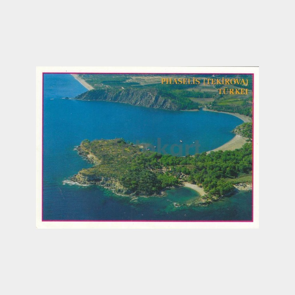 2000 Antalya Tekirova Phaselis Görünüş Kartpostal