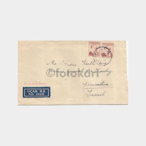 Türk Posta Tarihi Konulu Zarf (Manisa)
