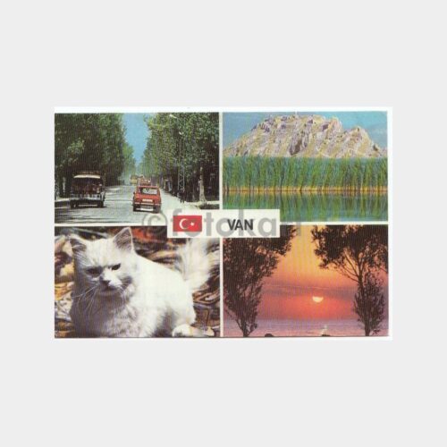 1978 Van Muhtelif Konulu Kartpostal