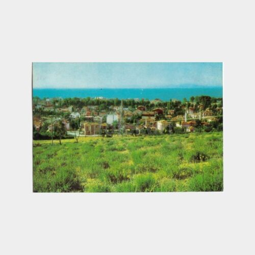 1972 Yalova Genel Görünüş Kartpostal