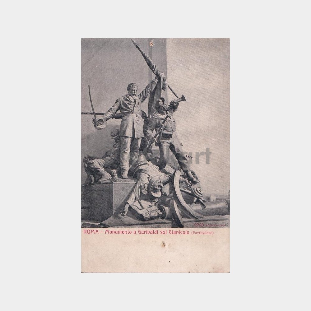 italya-roma-garibaldi-heykel
