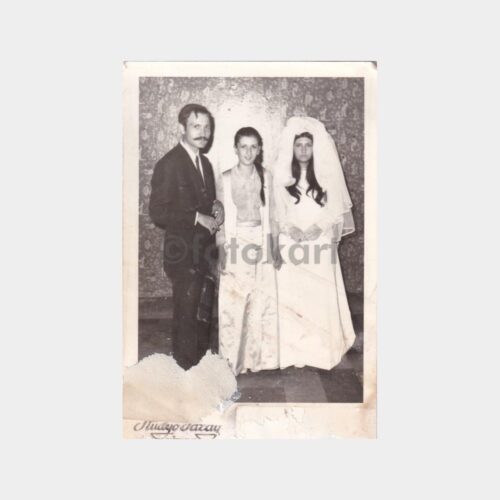1970 Bayrampaşa Sağmalcılar Foto Saray Stüdyo Fotoğraf