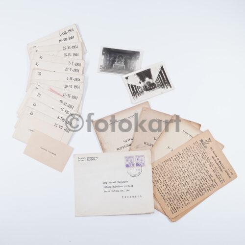 Ermenice Tarihi Belge Lotu (Efemera, Fasikül ve Fotoğraf)