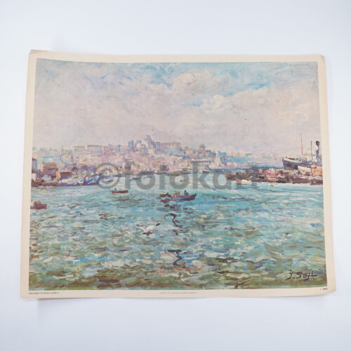 İbrahim Safi - Ünlü Türk Ressamları Tablo Baskı Serisi No. 03