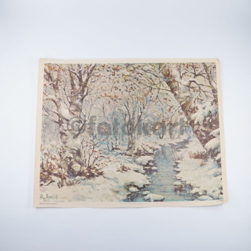 Rüstem Avcıl - Ünlü Türk Ressamları Tablo Baskı Serisi No. 04