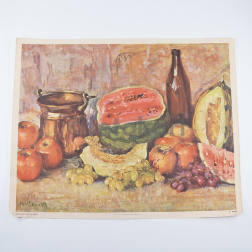 Hasan vecih Bereketoğlu - Ünlü Türk Ressamları Tablo Baskı Serisi No. 05