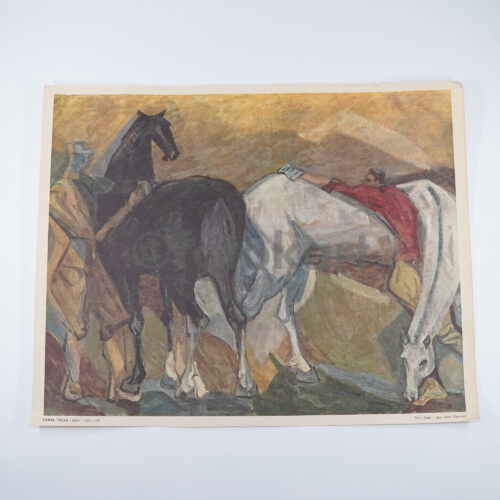 Cemal Tollu, Gebre - Ünlü Türk Ressamları Tablo Baskı Serisi No. 06