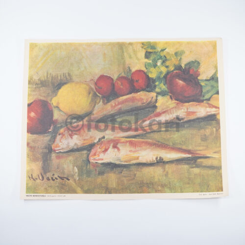 Hasan vecih Bereketoğlu - Ünlü Türk Ressamları Tablo Baskı Serisi No. 09