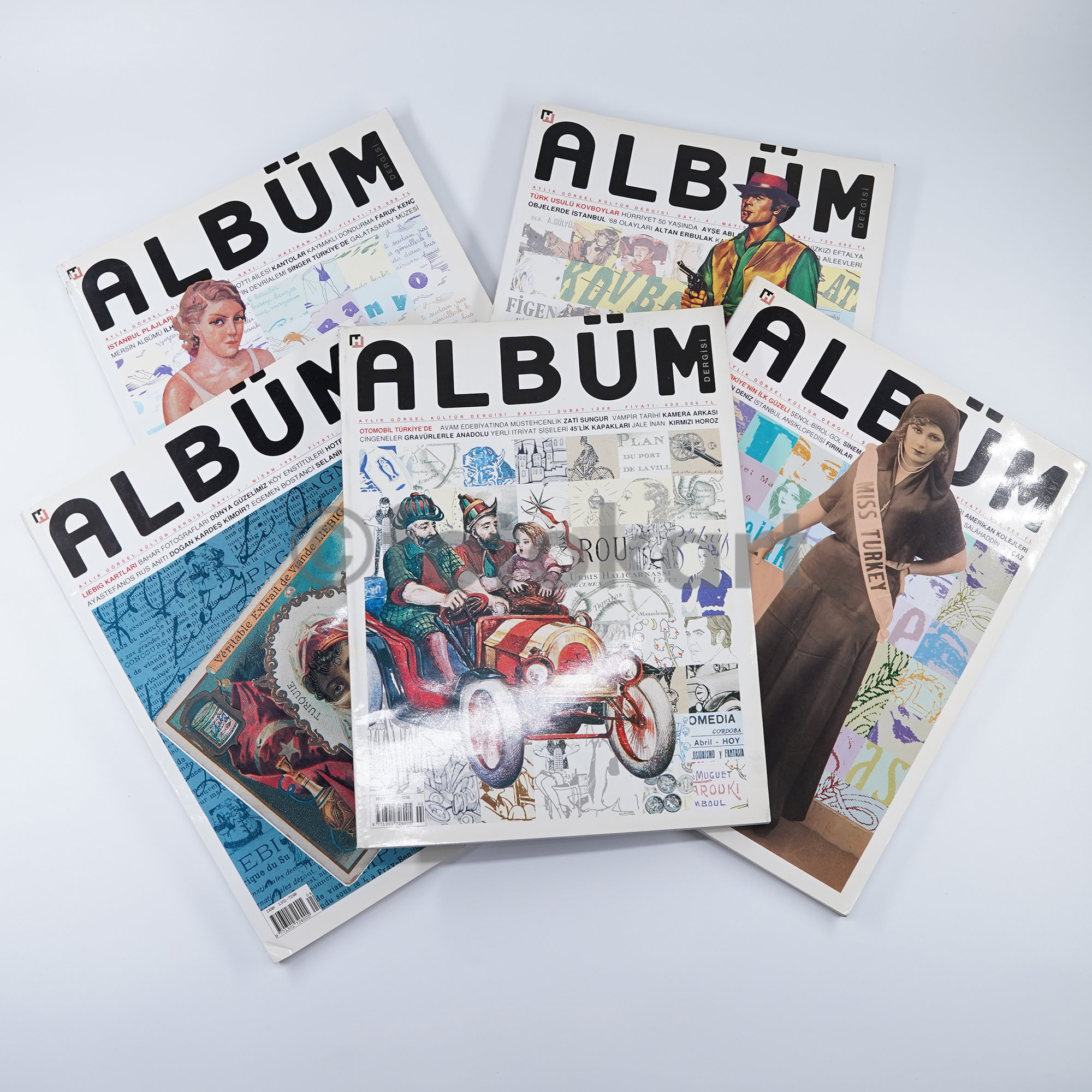 Hürriyet Albüm Dergisi, 1998 İlk 5 Sayı