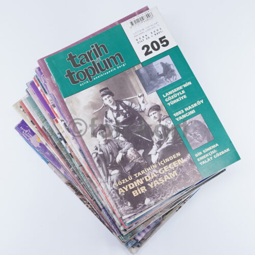 Tarih ve Toplum Dergisi, 1995-2003 (62 Adet)