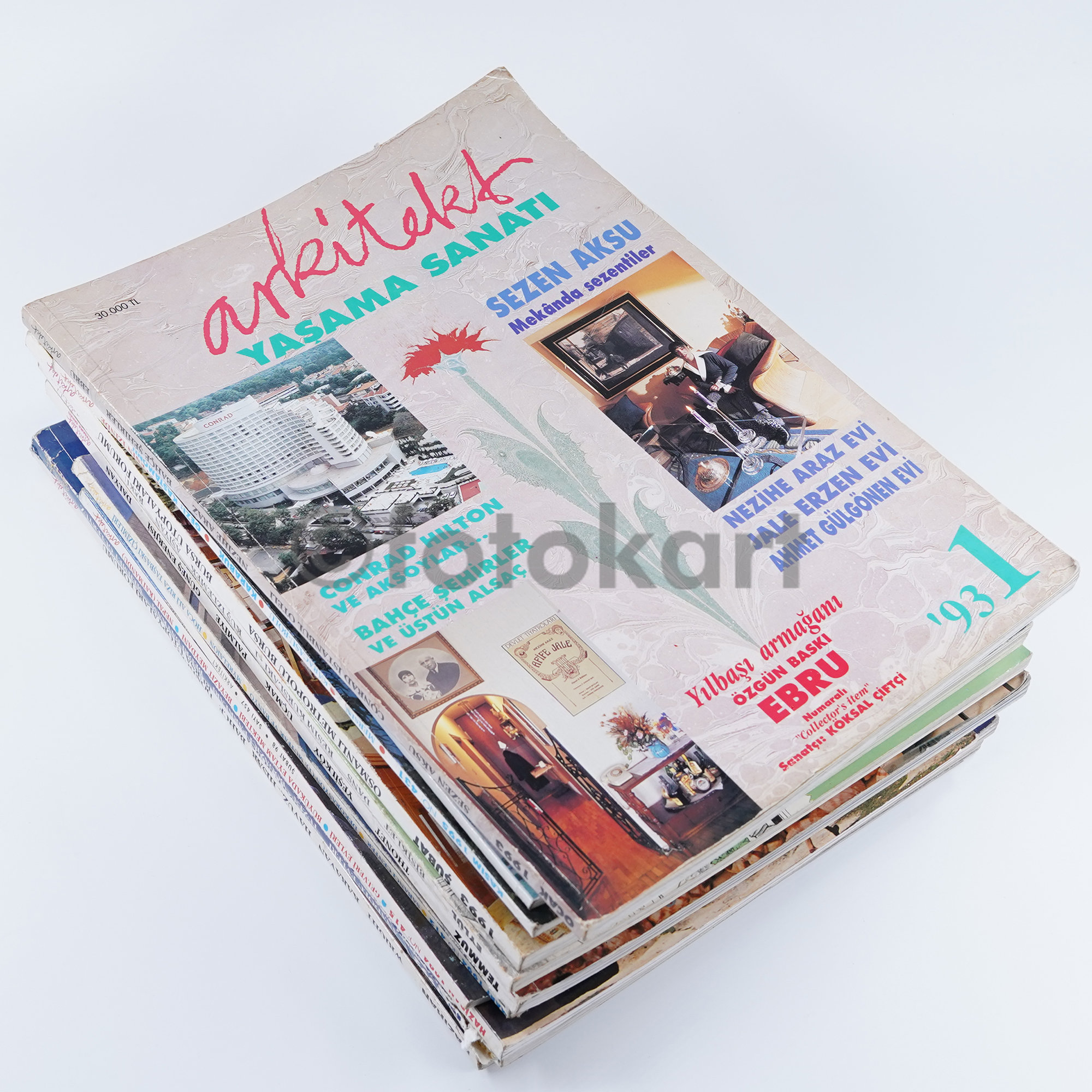 Arkitekt Mimarlık Dergisi 1992-1998 (13 Sayı)