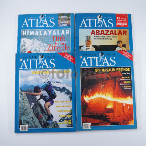 Atlas Dergisi Lot 1993-2005 (131 Sayı)
