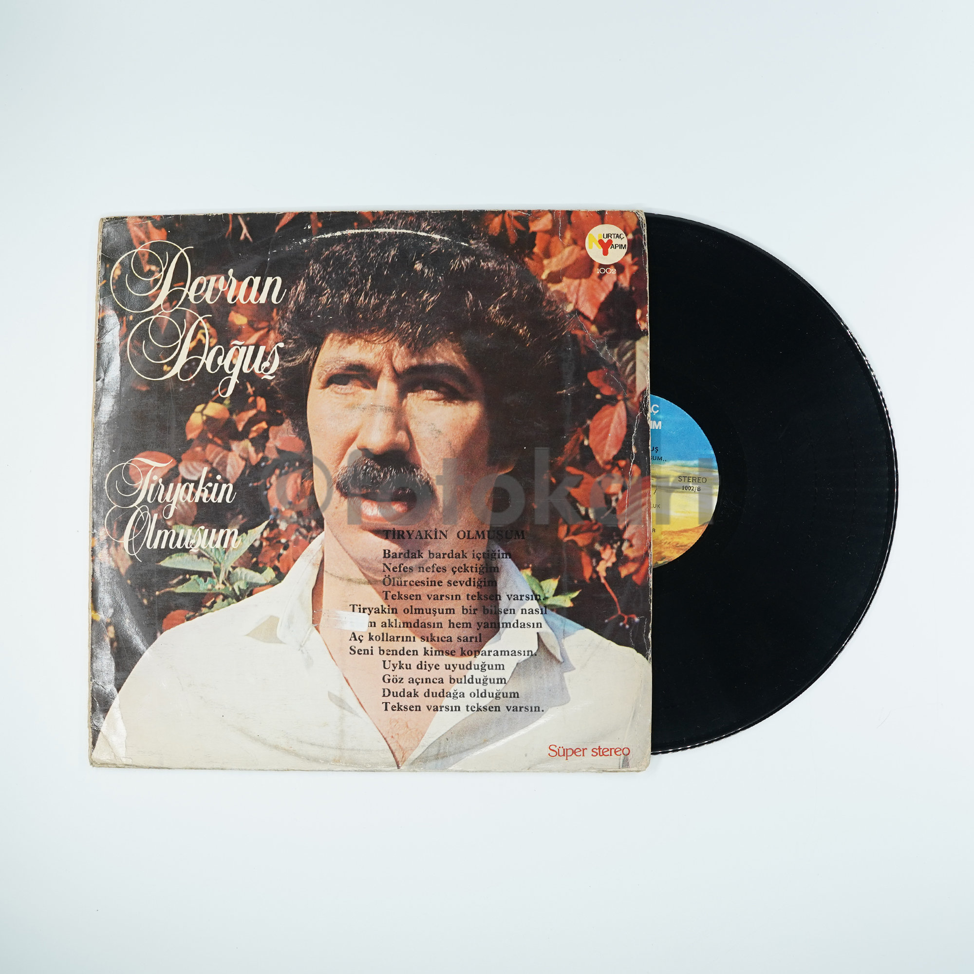 Devran Doğuş - Tiryakin Olmuşum Türkçe LP Plak - Görsel 2