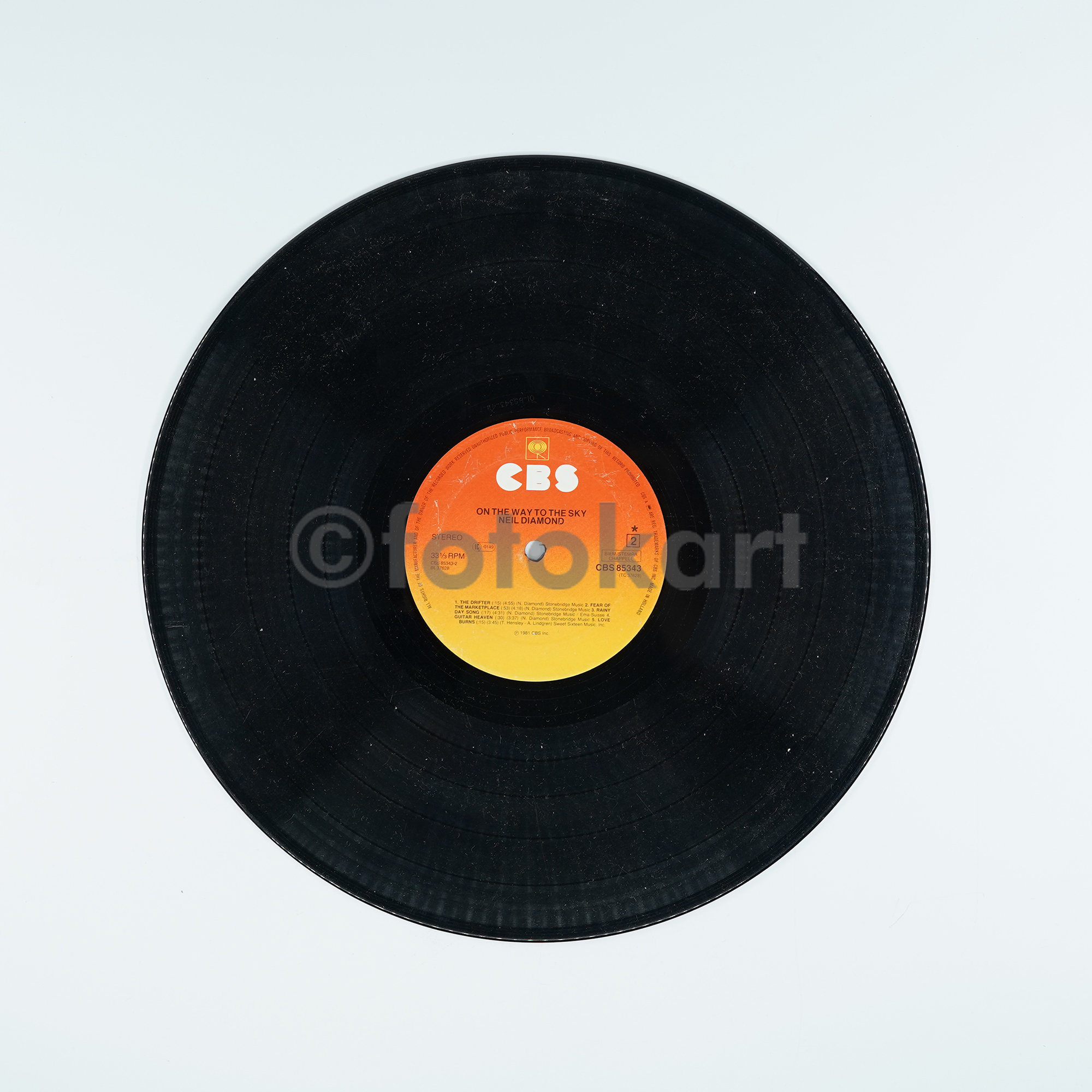 Neil Diamond - On the Way to the Sky LP Plak - Görsel 2