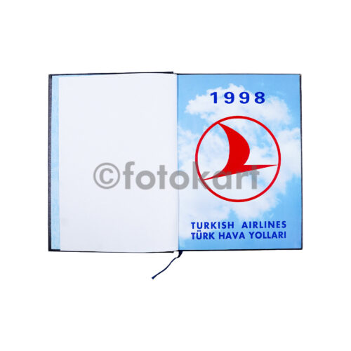 Türk Hava Yolları 1998 Ajanda (Ciltli, Kullanılmamış)