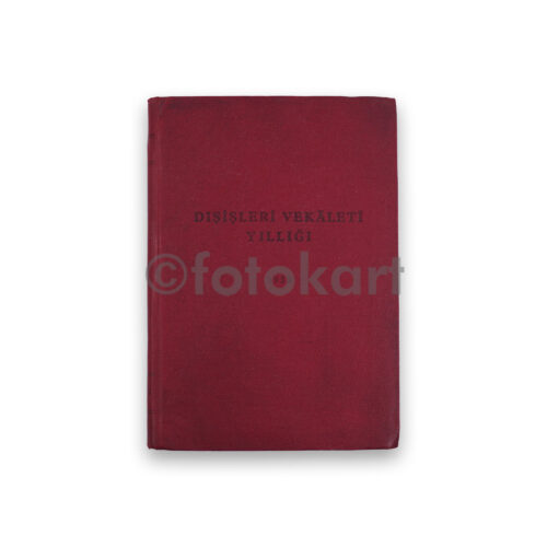 Dışişleri Vekaleti Yıllığı, 1953 (Ciltli)