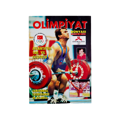 Olimpiyat Dünyası, 1996 Temmuz Sayı 4 (Naim Süleymanoğlu Kapak)