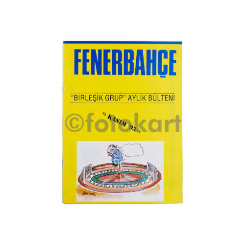 Fenerbahçe, Birleşik Grup Aylık Bülteni, Kasım 1993