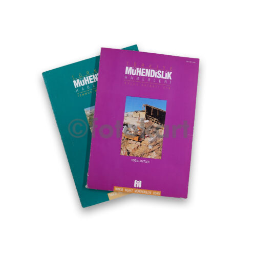 Türkiye Mühendislik Haberleri Dergisi - Deprem, Raylı Ulaşım Eyl 1995-Tem 1996 (2 Sayı)