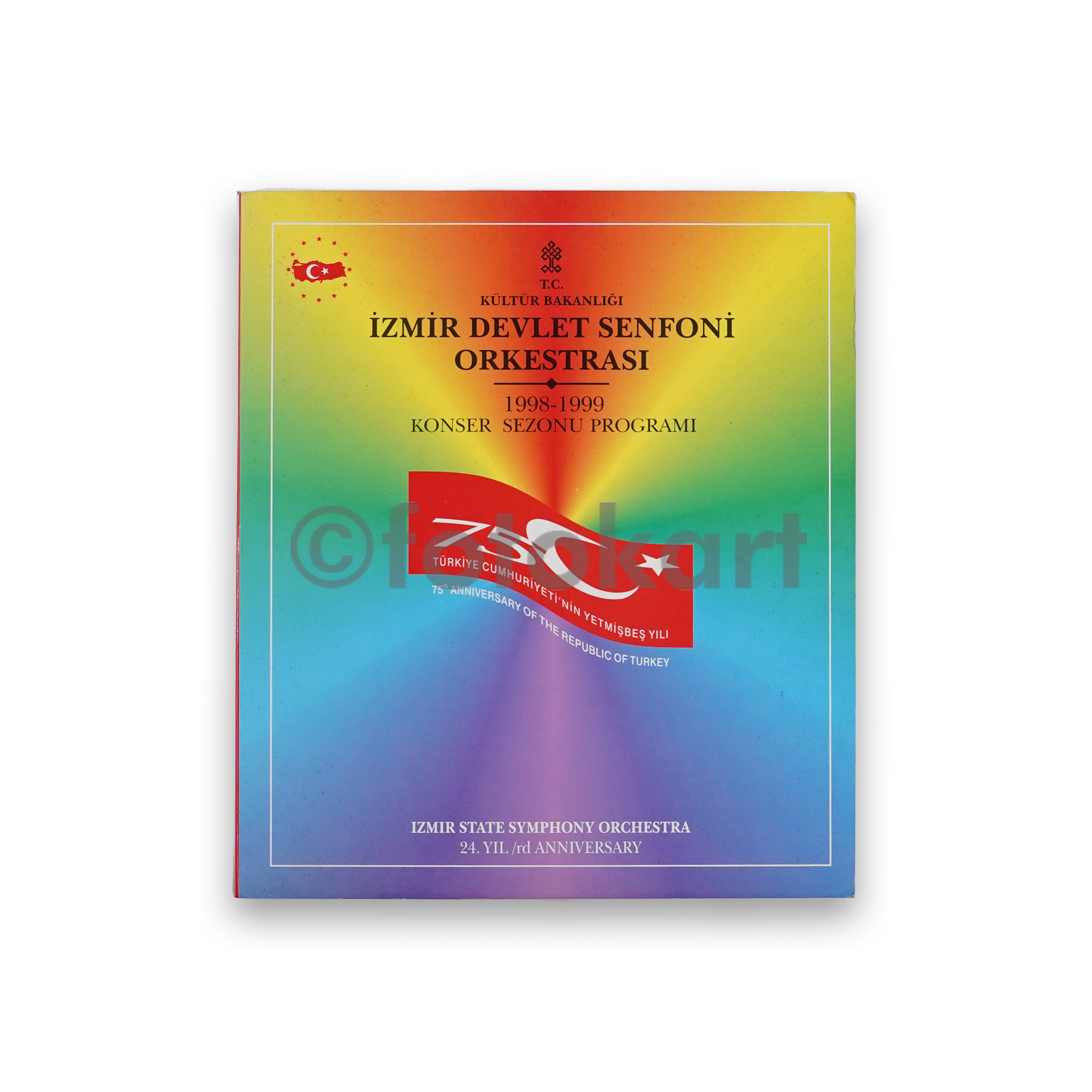 İzmir Devlet Senfoni Orkestrası 1998-1999 Konser Sezon Programı