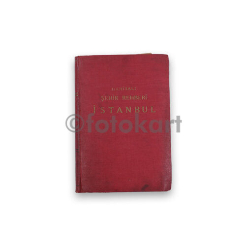 İstanbul Haritalı Şehir Rehberi - Hayrettin Lokmanoğlu, 1955