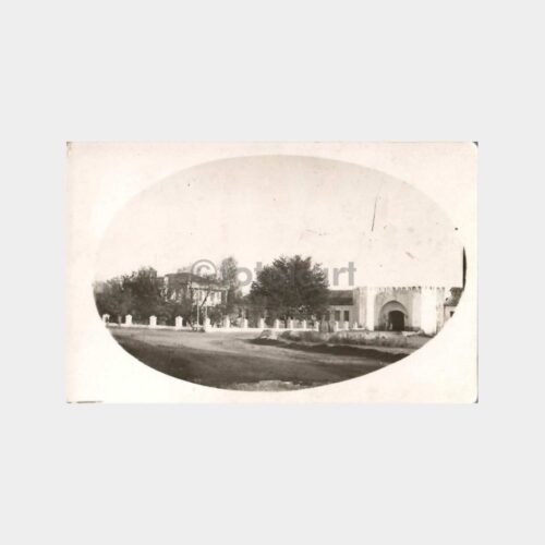 1935 Anadolu Şehir Kale Kışlası Fotokart